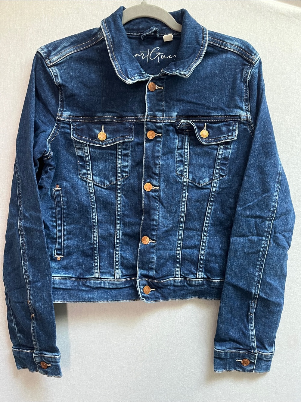 GUESS SmartGUESS Eco Classic Denim Trucker Jacket M
